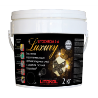 Затирка цементная Litokol Litochrom 1-6 Luxury C.00 белый 2 кг