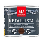 Краска специальная Tikkurila Metallista по ржавчине коричневый 0,4 л