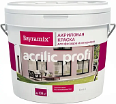 Краска фасадная Bayramix Acrilic Profi база А 2,7 л