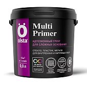 Грунт адгезионный Olsta Multi primer база А 0.9 л