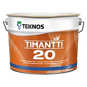 Краска влагостойкая Teknos Timantti 20 PM3 9 л
