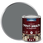 Грунт-эмаль Proremontt 3в1 глянцевый серый 0,8 кг