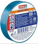 53988-36 Лента изоляционная Tesa синий 19 мм х 20 м