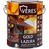 Деревозащитное средство Veres Gold Lasura №3 тик 2,7 л