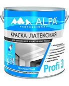 Краска универсальная Alpa Profi 3 латексная база С 2,27 л