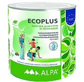 Краска интерьерная Alpa Ecoplus латексная 0,9 л