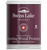 Краска фасадная Swiss Lake Covering Wood Protector база С 2,7 л