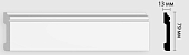 Плинтус напольный Decomaster D005-114ДМ 79*13*2400 мм