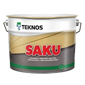 Краска фасадная Teknos Saku PM1 9 л