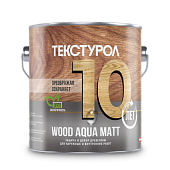 Деревозащитное средство Текстурол Wood Aqua Matt белый 2,5 л 