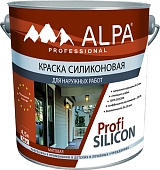 Краска фасадная Alpa Profi Silicon база А 4,5 л