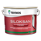 Краска фасадная Teknos Siloksan Facade PM3 9 л