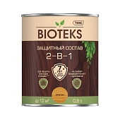 Деревозащитное средство Bioteks 2в1 орегон 0,8 л