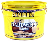 Лак полиуретановый Symphony Hardwood Aqua глянцевый 2,7 л