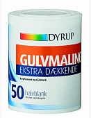 Краска интерьерная Dyrup Gulvmaling Ekstra Dakkende Vand 50 для пола 0,75 л