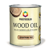 Масло Prostocolor Wood Oil Льняное для древесины 0,75 л