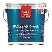 Эмаль специальная Tikkurila Panssarimaali для металлических крыш база А 2,7 л