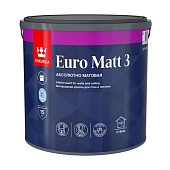 Краска интерьерная Tikkurila Euro Matt 3 база А 2,7 л