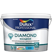 Краска фасадная Dulux Professional Diamond гладкий база BW 9 л